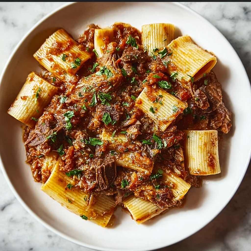 Braised Short Rib Ragu Pasta Recipe - Recipe Image