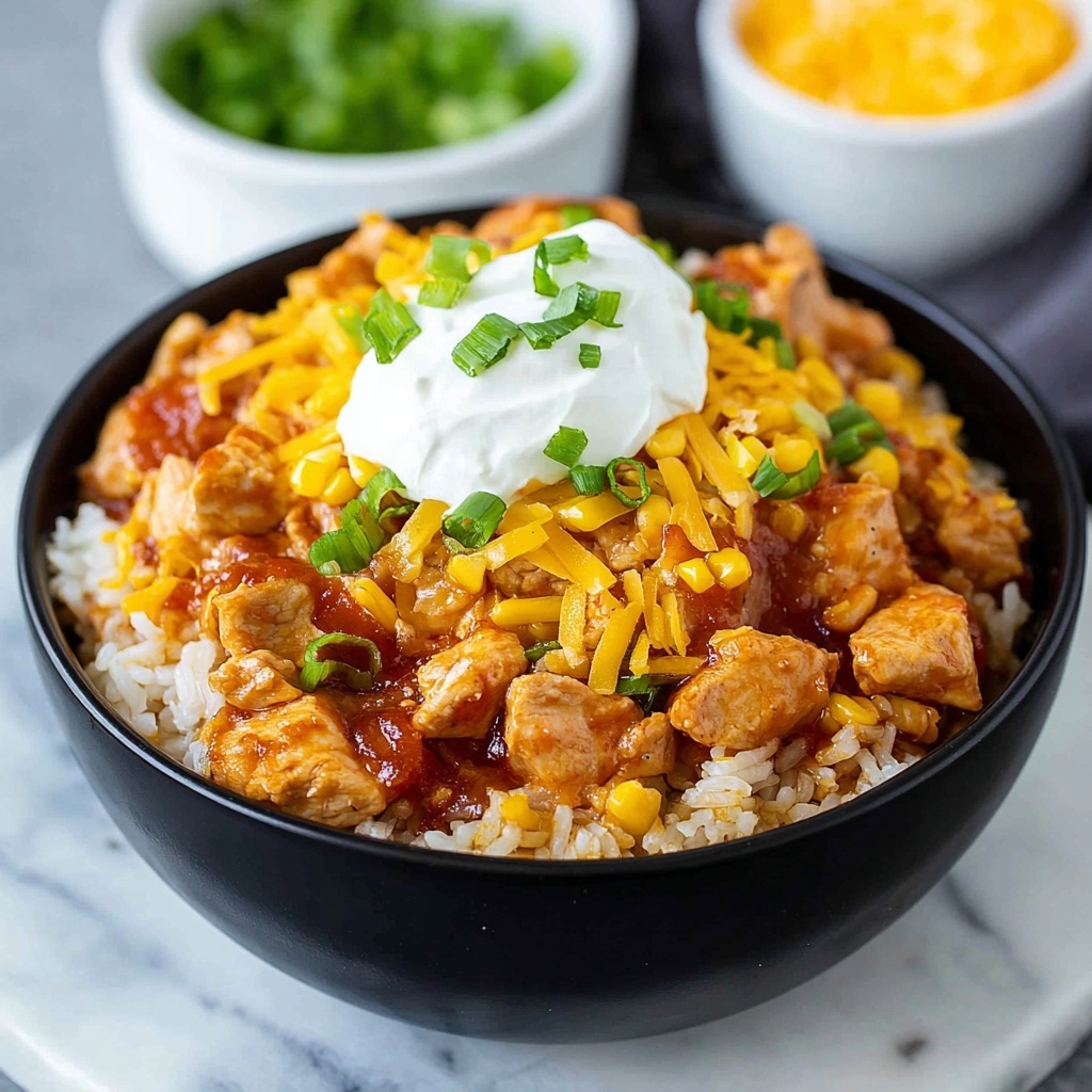 Slow Cooker Fiesta Chicken and Rice Recipe - Recipe Image