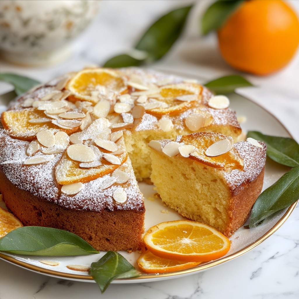 Italian Gluten-Free Almond-Orange Cake Recipe - Recipe Image