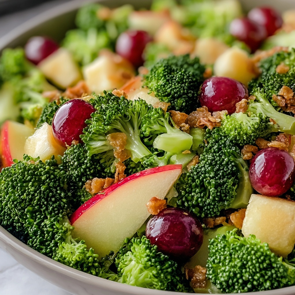Honeycrisp Apple Broccoli Salad Recipe - Recipe Image