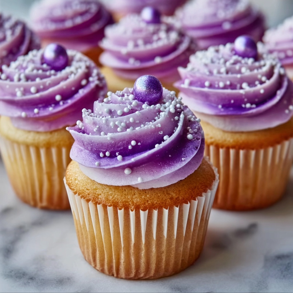 Grape Soda Cupcakes Recipe - Recipe Image