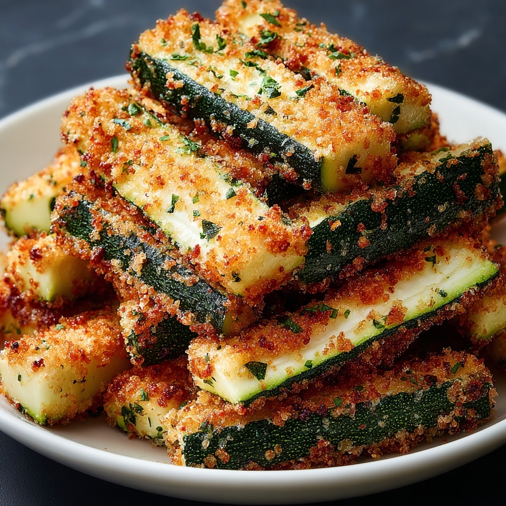 Healthy Air Fryer Zucchini Fries Recipe - Recipe Image