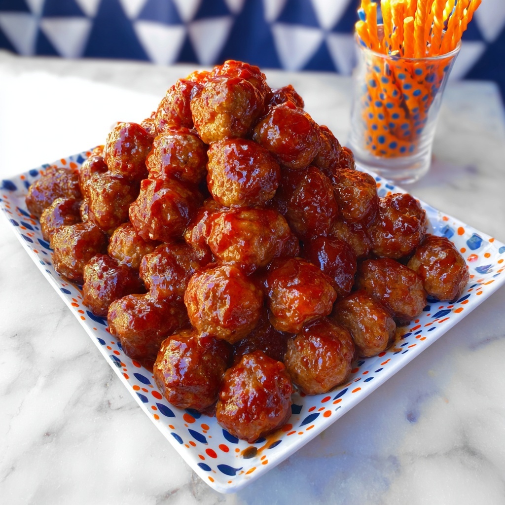 Grape Jelly Meatballs Recipe - Recipe Image