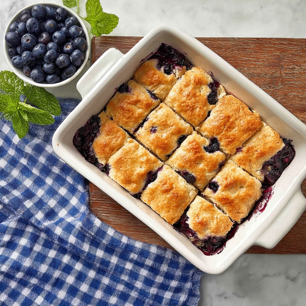 Blueberry Butter Swim Biscuits - Butter Dips Recipe - Recipe Image