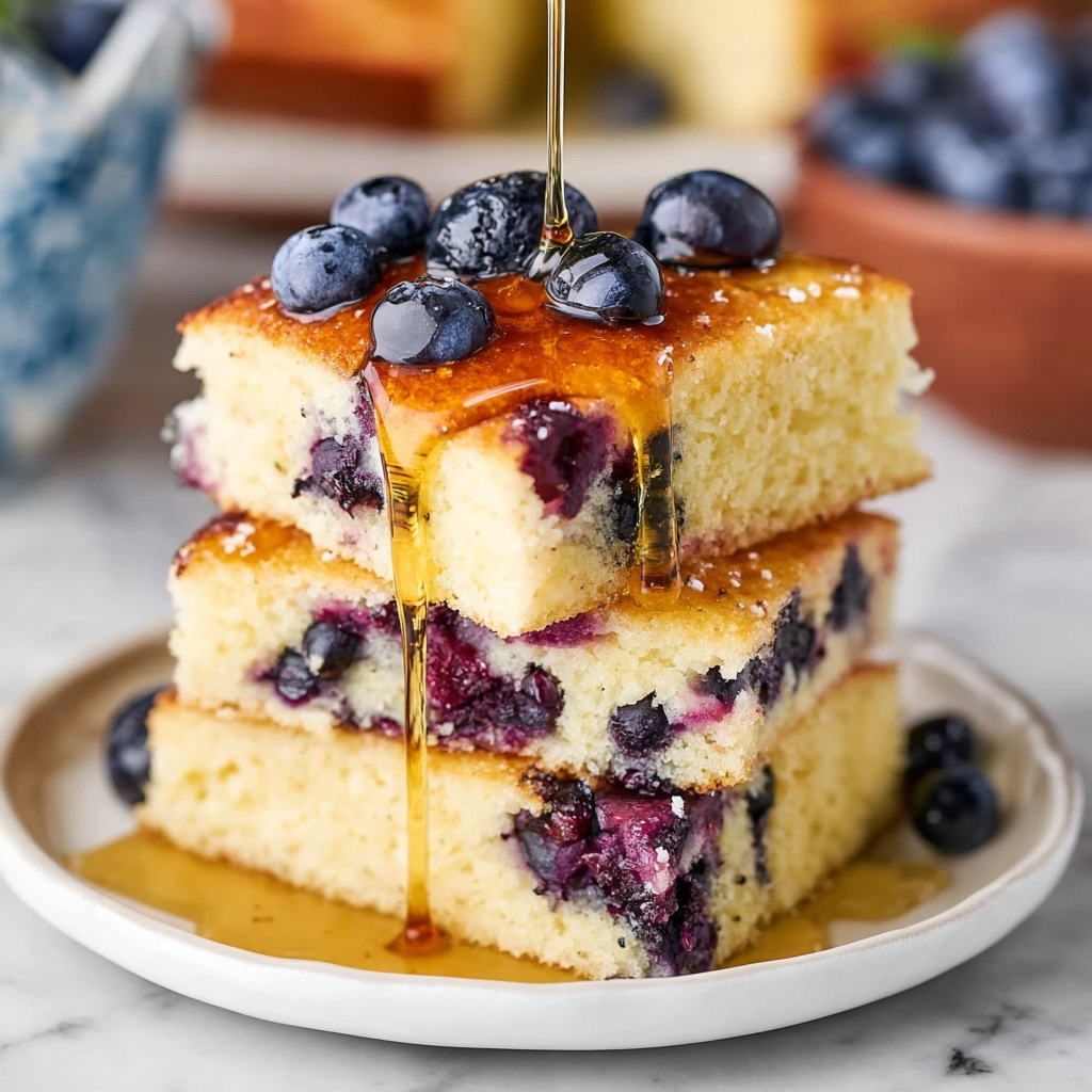 Baked Blueberry Pancakes Recipe - Recipe Image