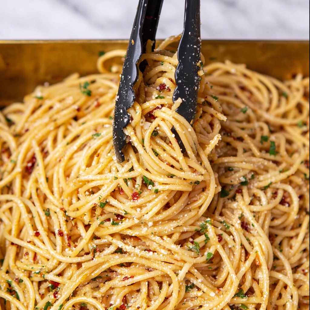 Garlic Butter Noodles with Lemon and Herbs Recipe - Recipe Image