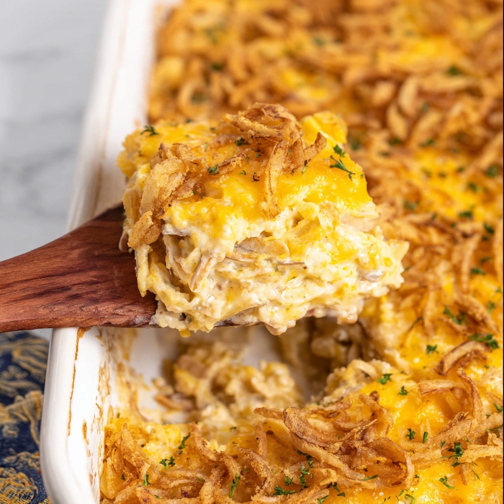 French Onion Squash Casserole Recipe - Recipe Image