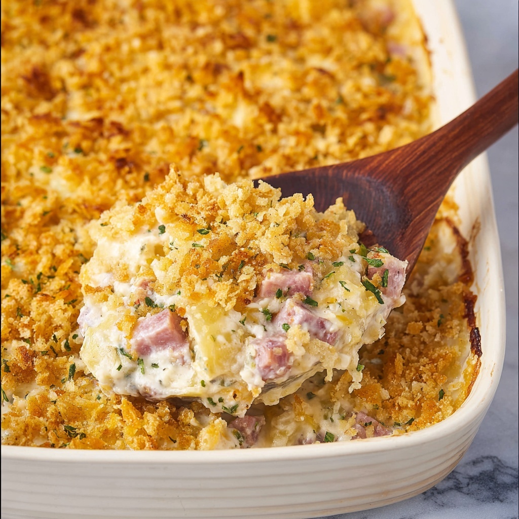Chicken Cordon Bleu Rice-a-Roni Casserole Recipe - Recipe Image