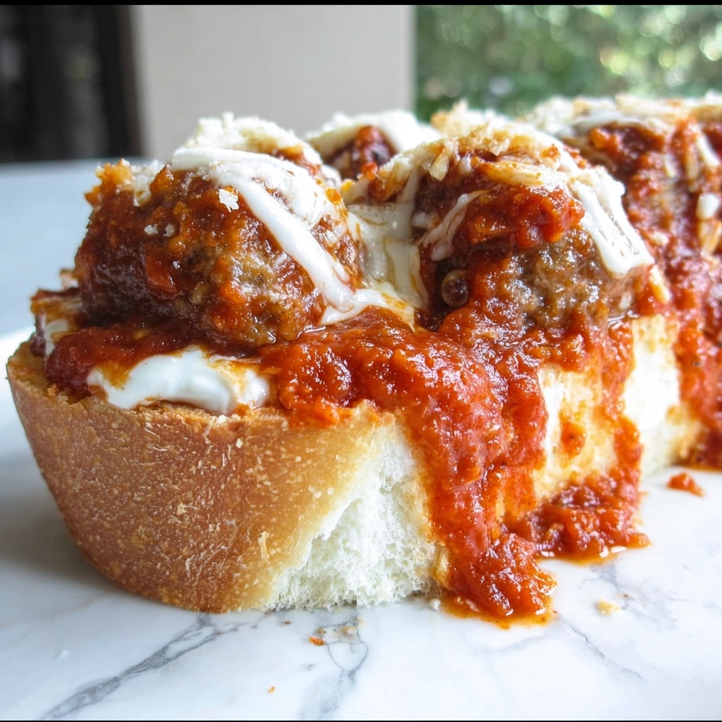 Meatball Sub Casserole Recipe - Recipe Image