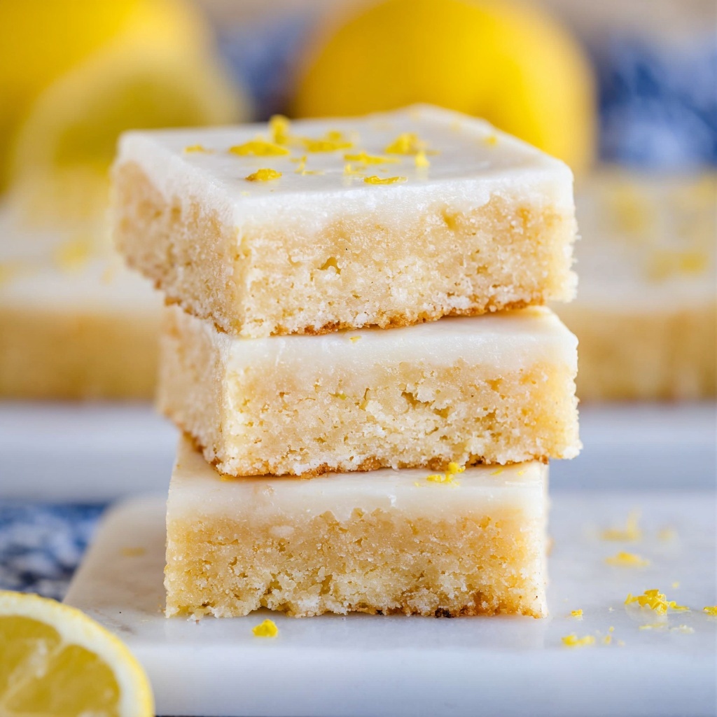 Lemon Brownies Recipe - Recipe Image