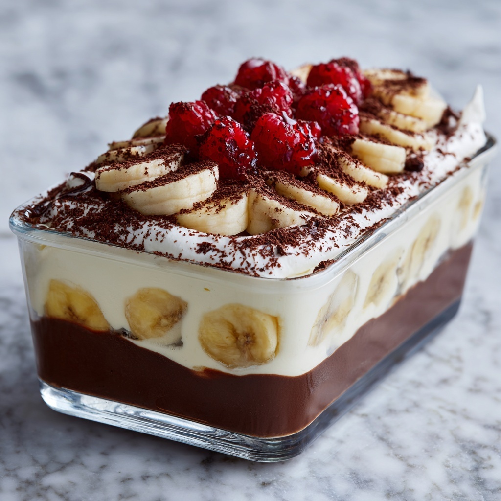 No Bake Banana Split Dessert Recipe - Recipe Image