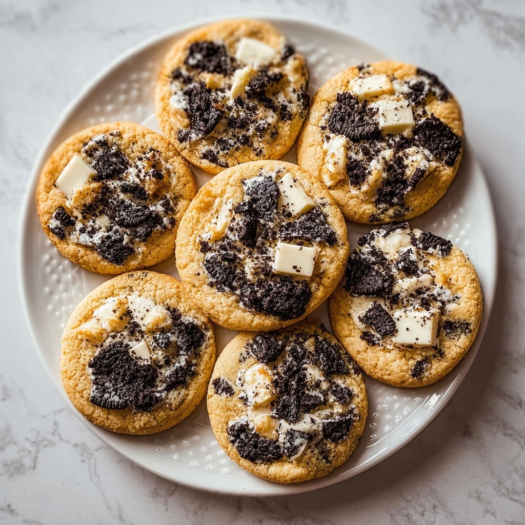 Homemade Cookies ‘n Cream Cookies Recipe - Recipe Image