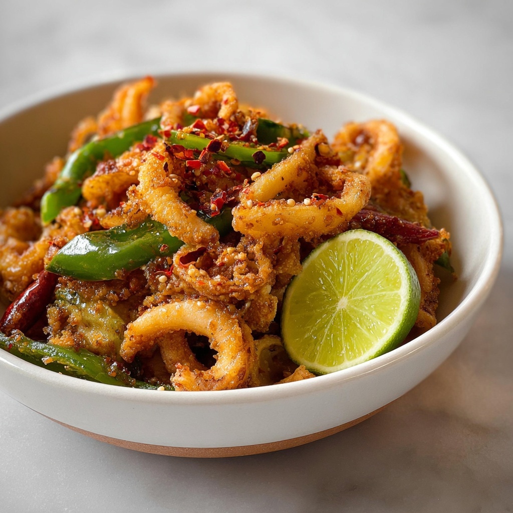 Hot Butter Calamari Recipe - Recipe Image