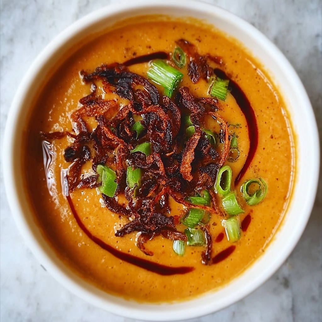 Spicy Miso Carrot Soup Recipe - Recipe Image
