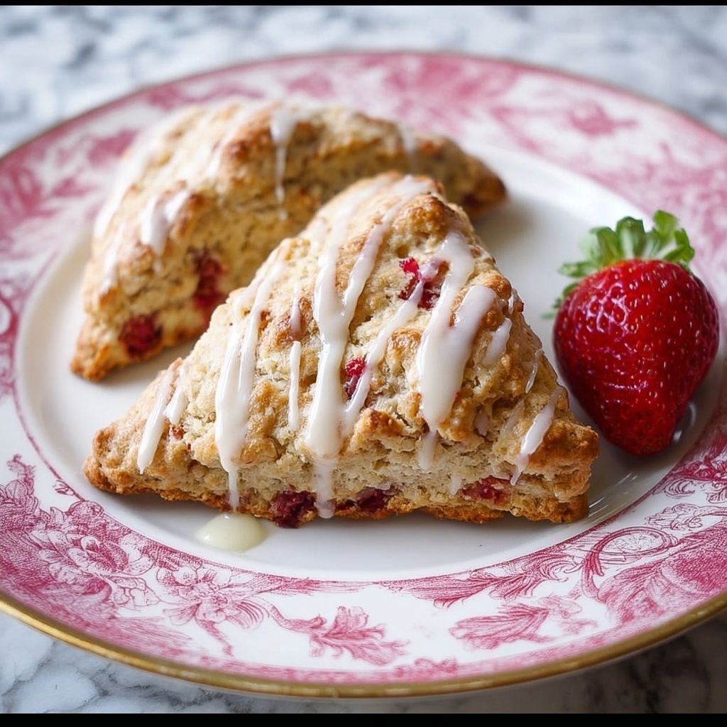 Strawberry Scones Recipe - Recipe Image