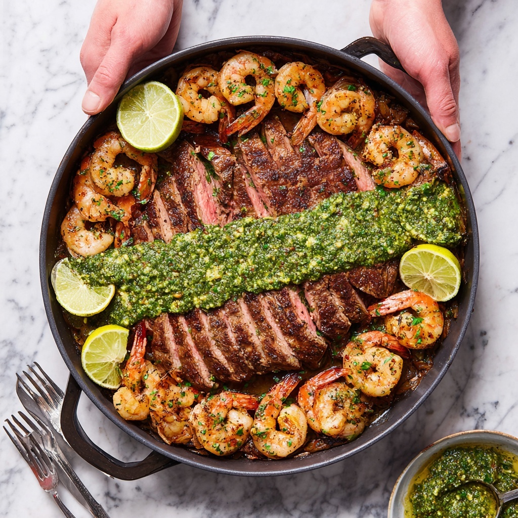 Surf and Turf with Chimichurri Recipe - Recipe Image