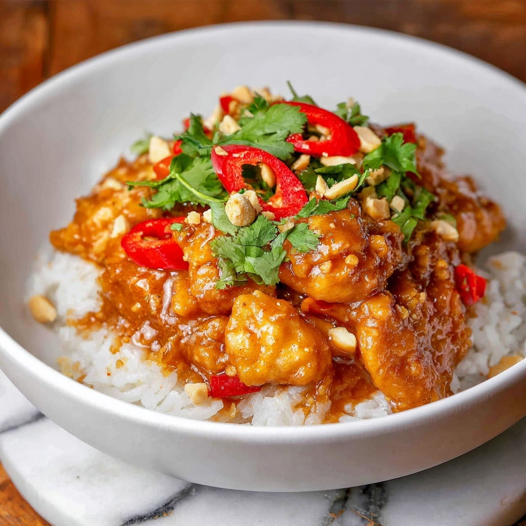 Chicken Satay Rice Bowls Recipe - Recipe Image