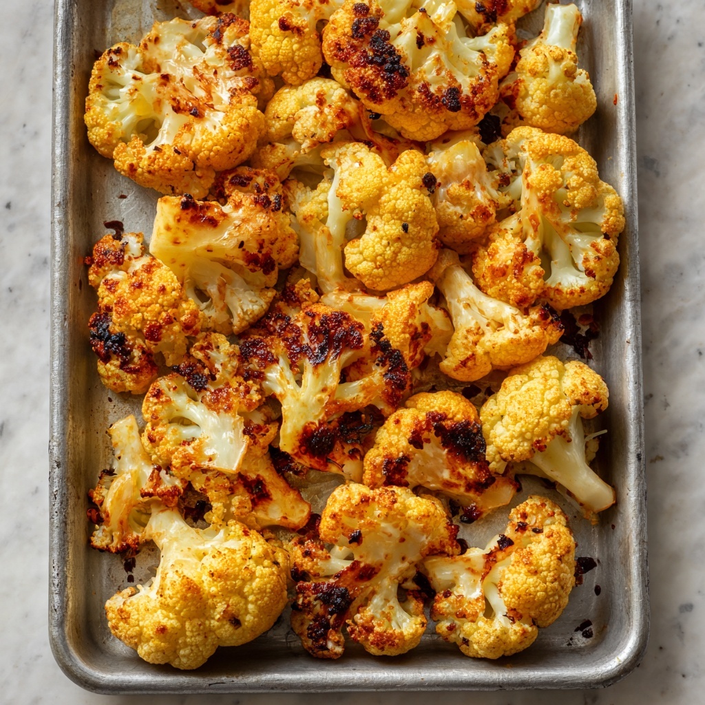 Hot Honey Roasted Cauliflower Recipe - Recipe Image
