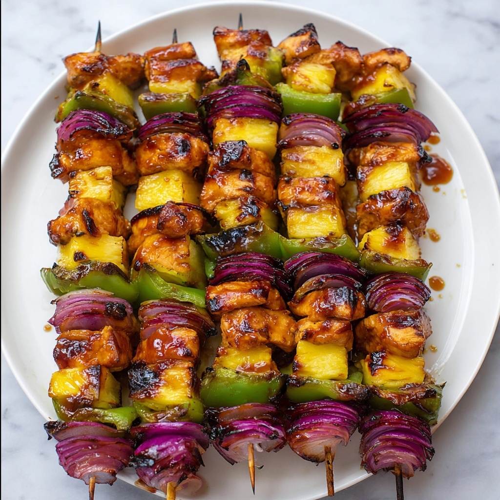 Hawaiian Chicken Kebabs Recipe - Recipe Image