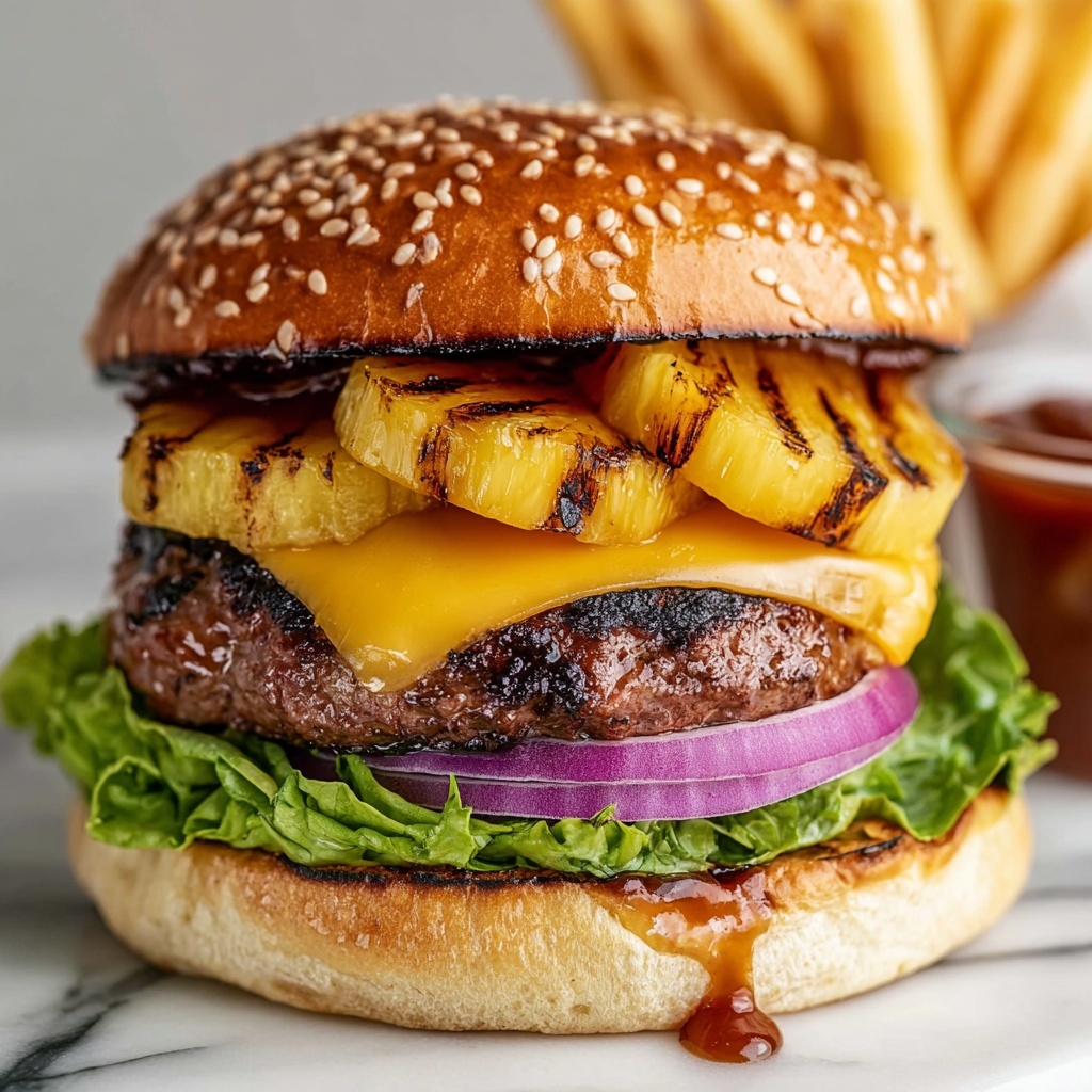 Hawaiian Burger Recipe - Recipe Image