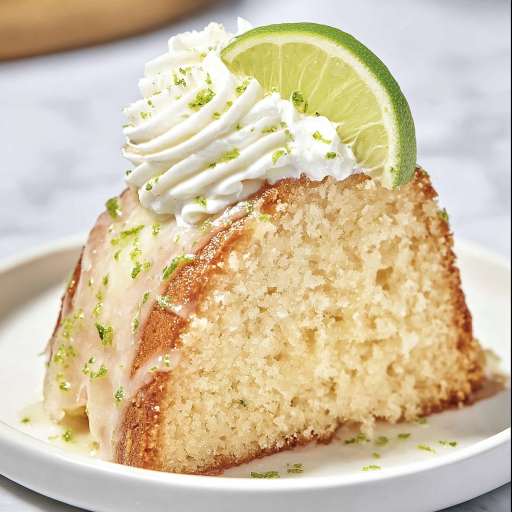 Key Lime Pound Cake Recipe - Recipe Image