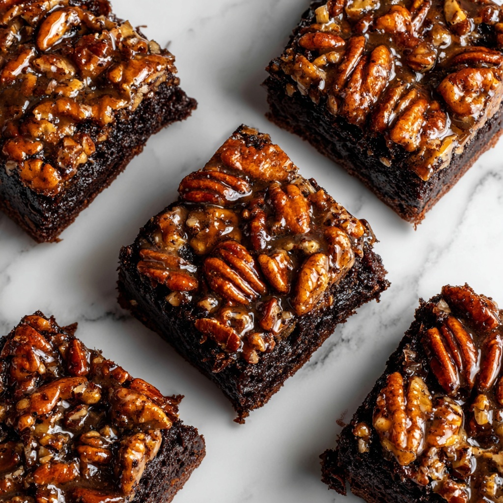 Pecan Pie Brownies Recipe - Recipe Image