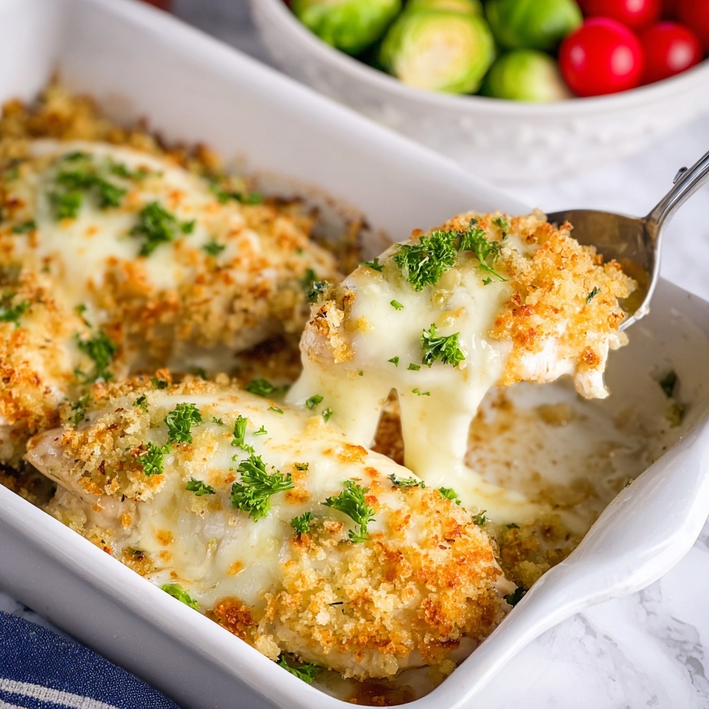 Baked Caesar Chicken Recipe - Recipe Image