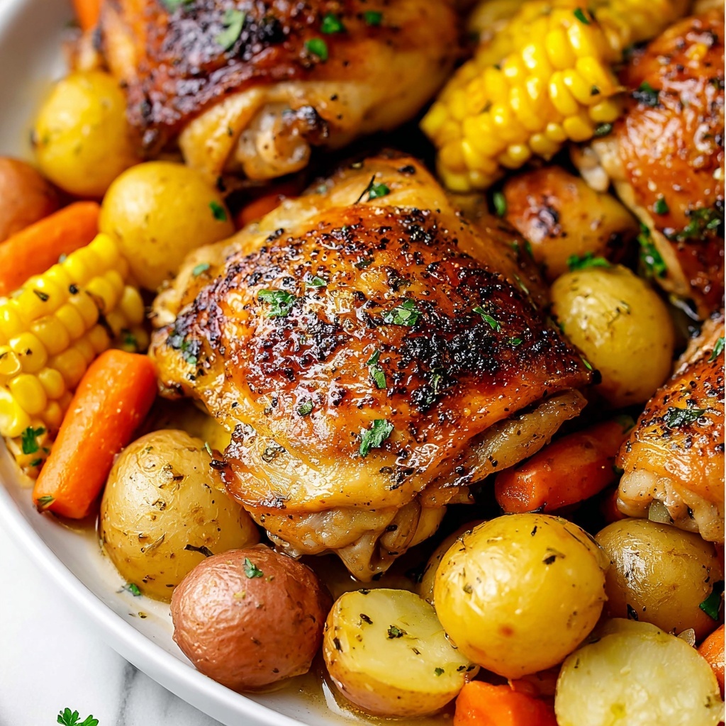 Slow Cooker Chicken Thighs Recipe - Recipe Image