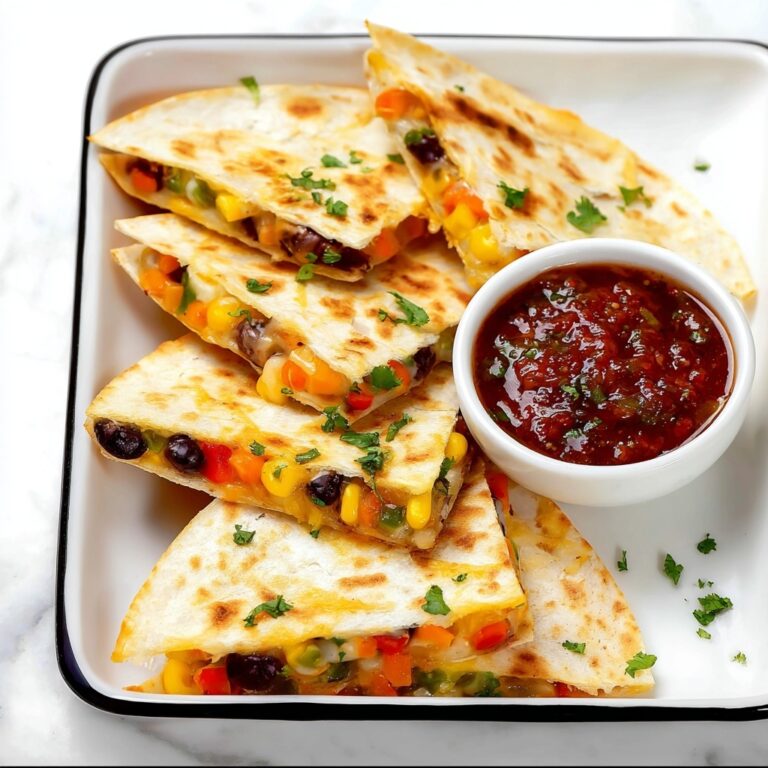 Easy Veggie Quesadillas Recipe