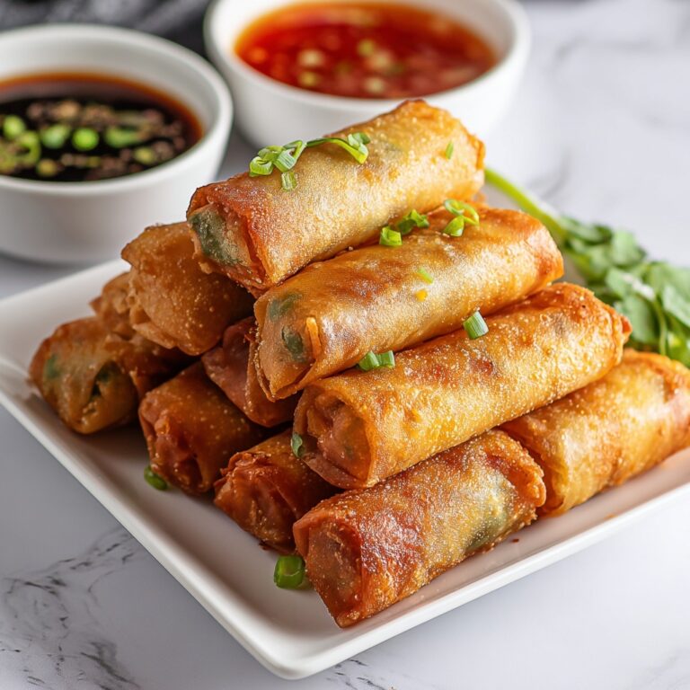 Crispy Air Fryer Spring Rolls Recipe