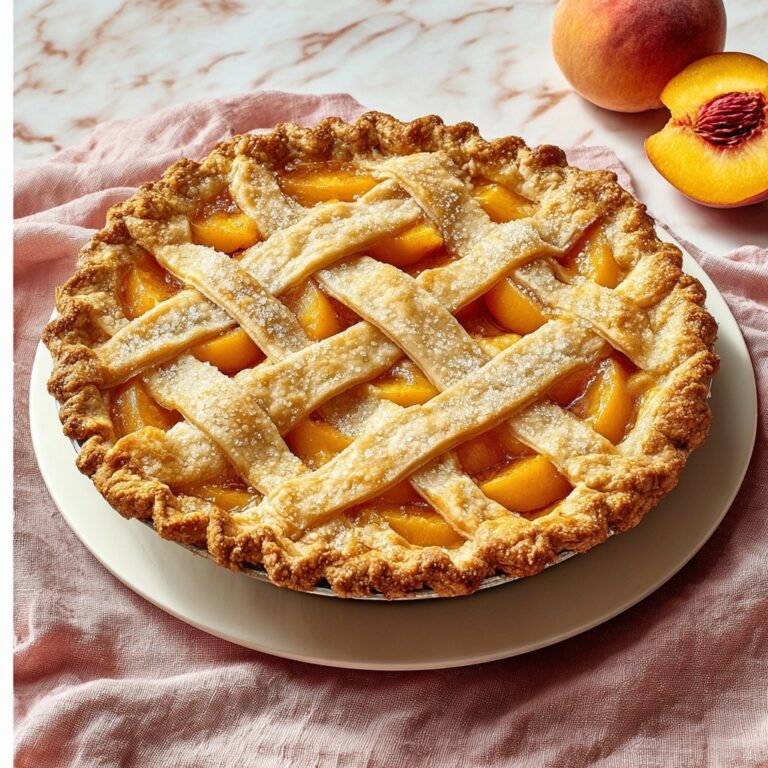 Better Than Grandma’s Peach Pie Recipe