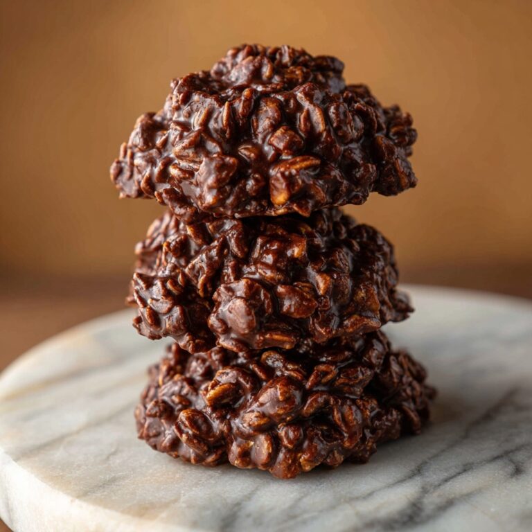 Chocolate Oatmeal No-Bake Cookies Recipe