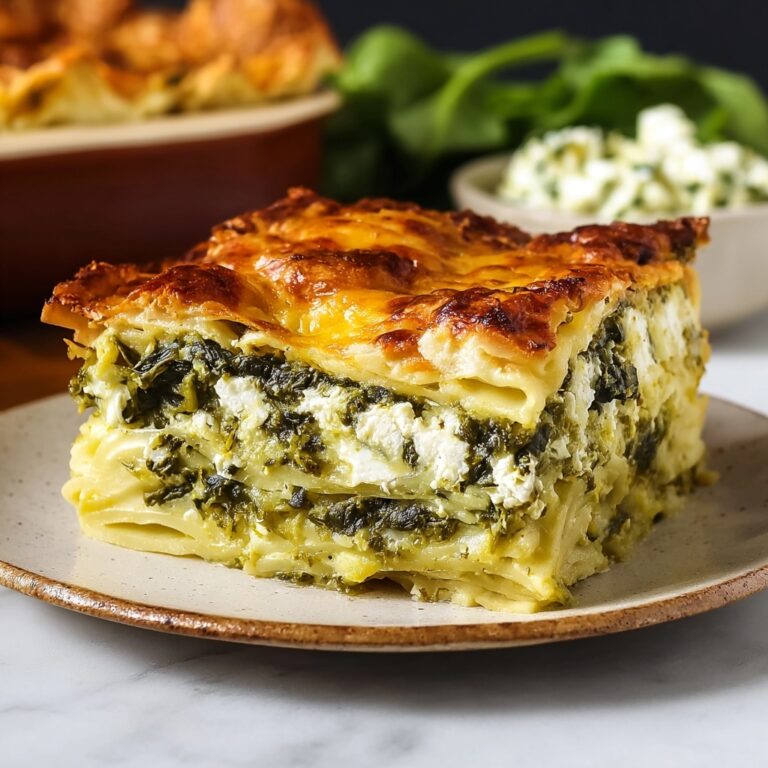 Croissant Spinach, Feta, and Gruyere Strata Recipe