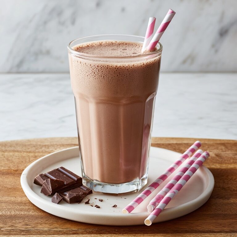 Homemade Chocolate Milk Recipe
