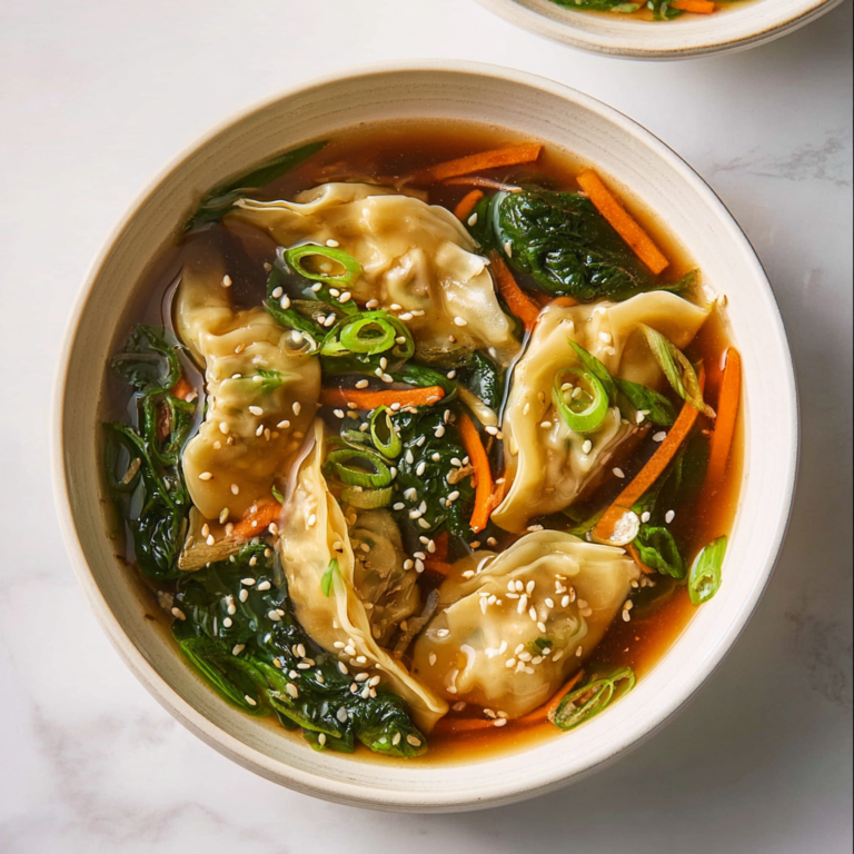 Cozy Beef Potsticker Soup: A Warm, Delicious Embrace