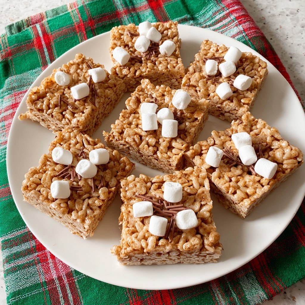 Hot Chocolate Rice Krispie Treats Recipe - Recipe Image