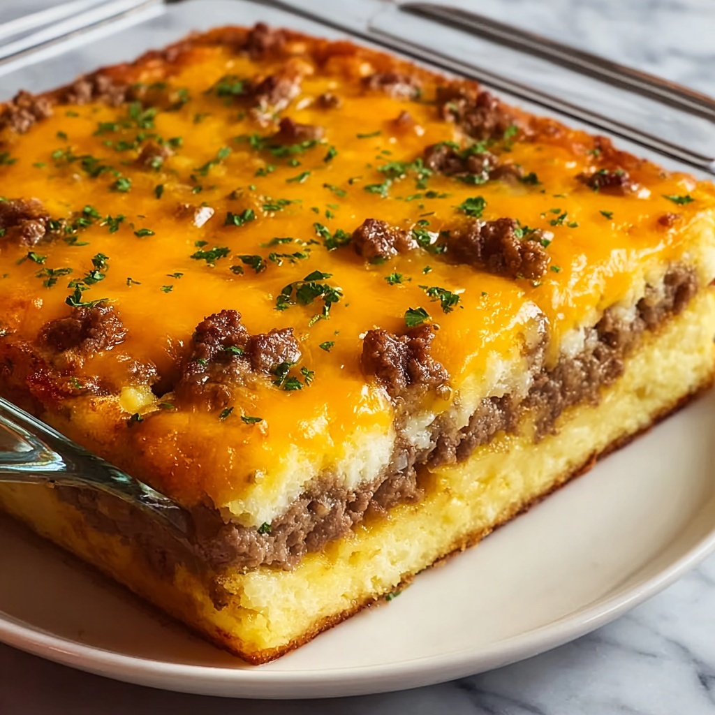 Delicious Sausage and Egg Breakfast Casserole Recipe - Recipe Image