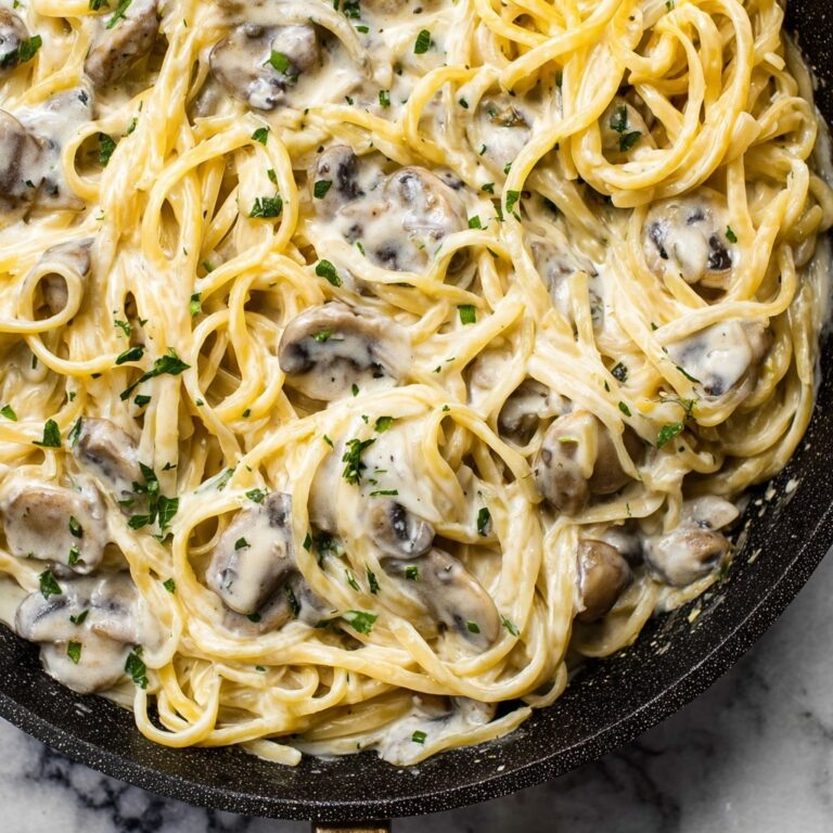 Creamy Mushroom Pasta Recipe