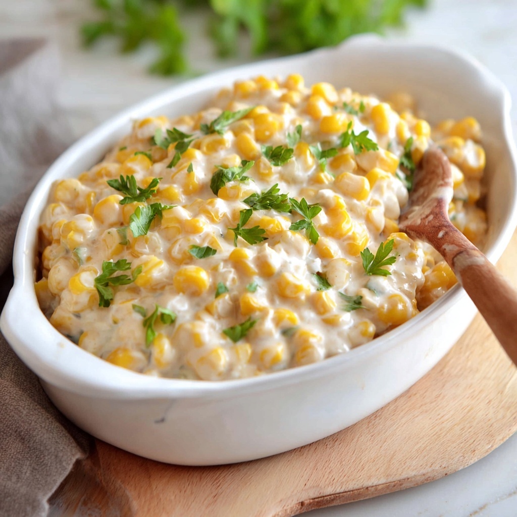 Crock Pot Creamed Corn Recipe - Recipe Image