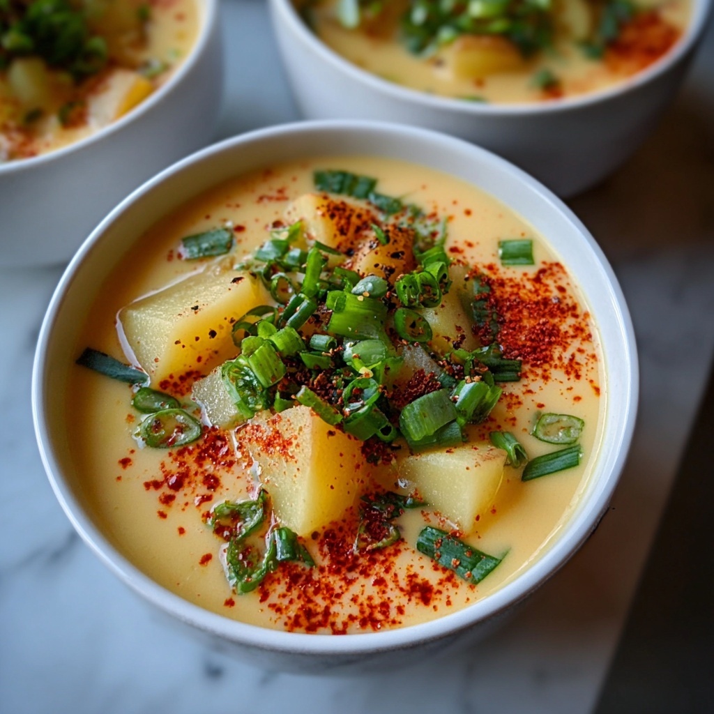 Spicy Cajun Potato Soup Recipe for Cozy Comfort Nights Recipe - Recipe Image