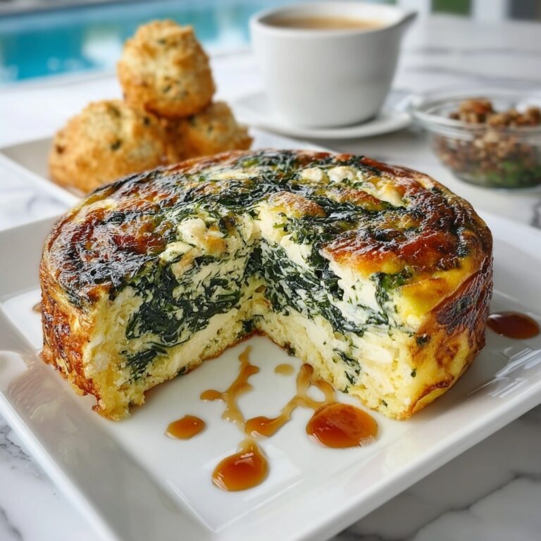 Easy Spinach and Cottage Cheese Breakfast Casserole Recipe