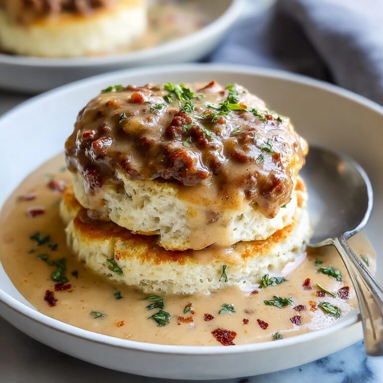 Biscuits and Chorizo Gravy: A Comforting Breakfast Twist Recipe