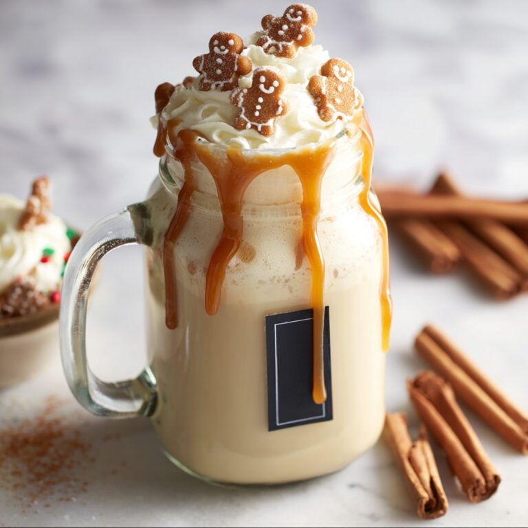 Slow Cooker Gingerbread Latte (Starbucks Copycat) Recipe