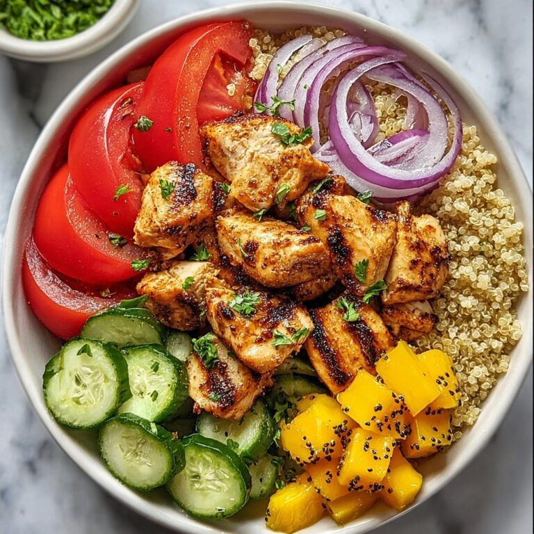 Healthy Chicken Shawarma Bowl Recipe