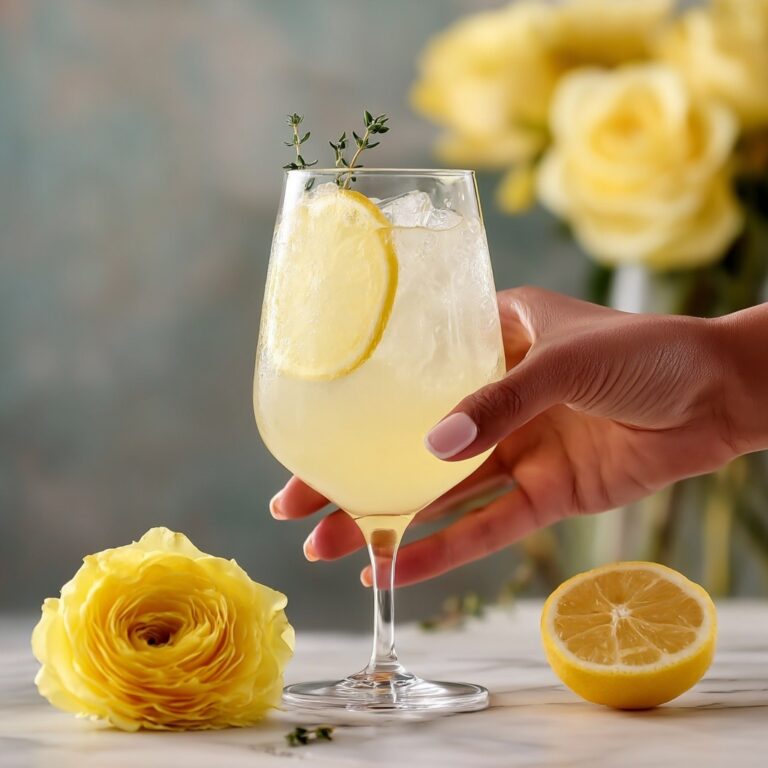 Alcoholic Limoncello Spritz Recipe