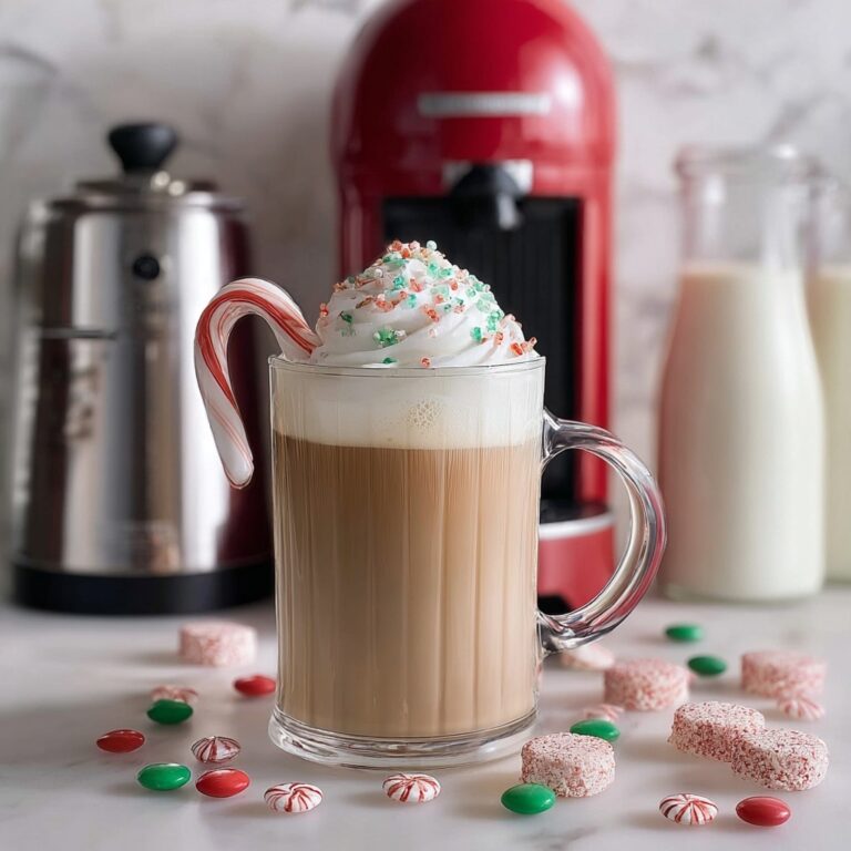 Peppermint Marshmallow Latte Recipe