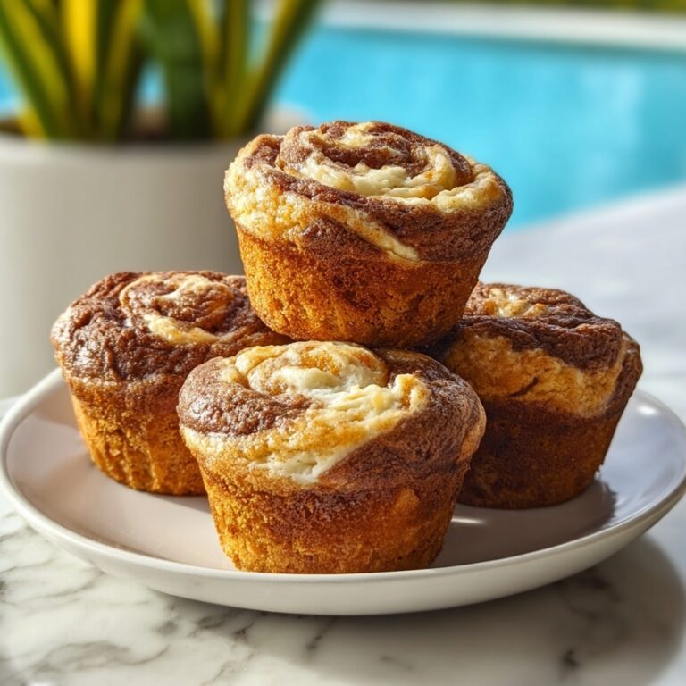 Fluffy Pumpkin Cream Cheese Swirl Muffins Recipe