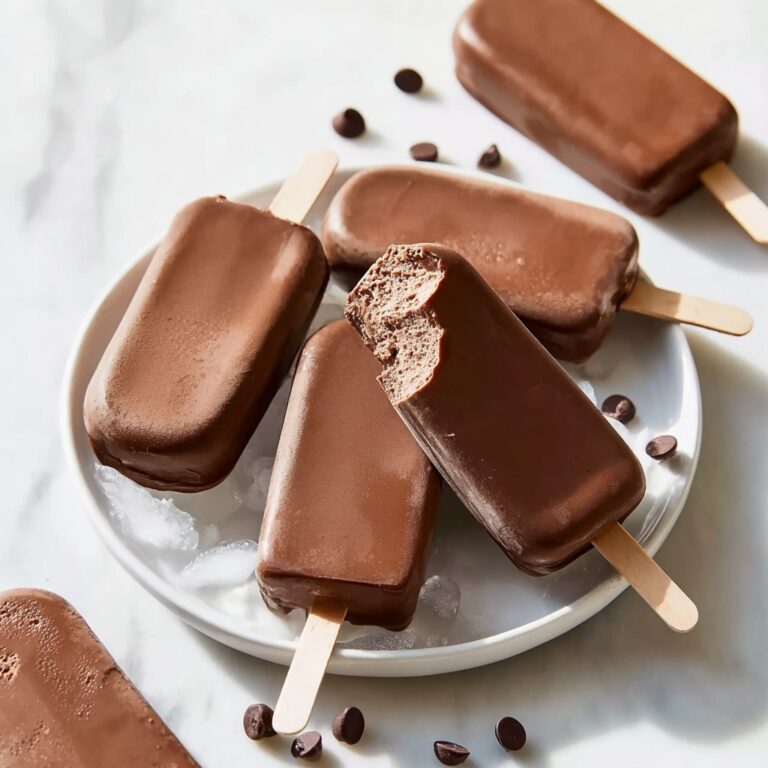 Healthy Fudgesicles Recipe