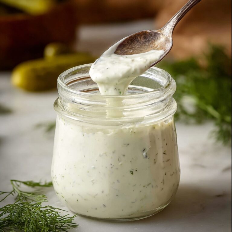 Dill Pickle Ranch Dressing Recipe