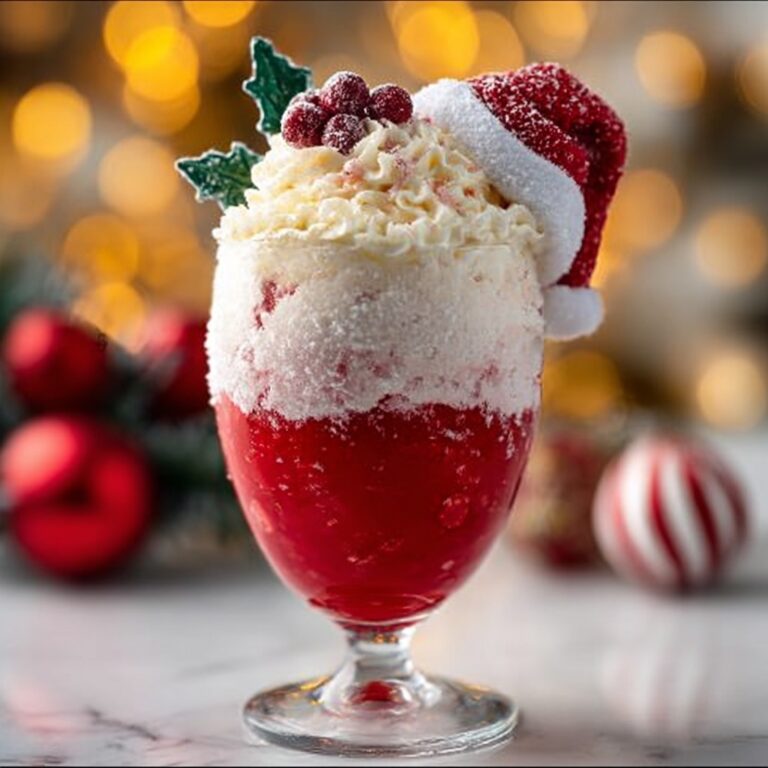Kissing Santa Claus Mocktail Recipe